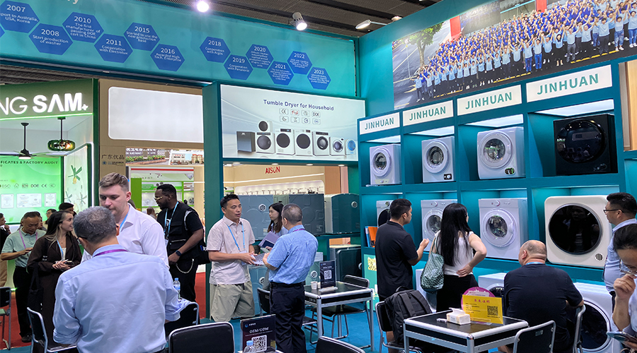 廣交會(huì)新老朋友齊聚，金環(huán)電器展位人氣旺